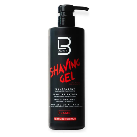 LEVEL3 SHAVING GEL FLAME 500ML
