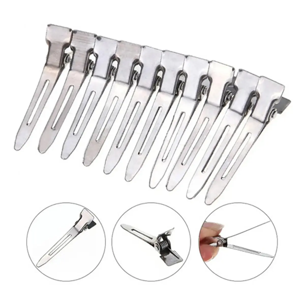 SET PINZAS METALICAS X50 UNID