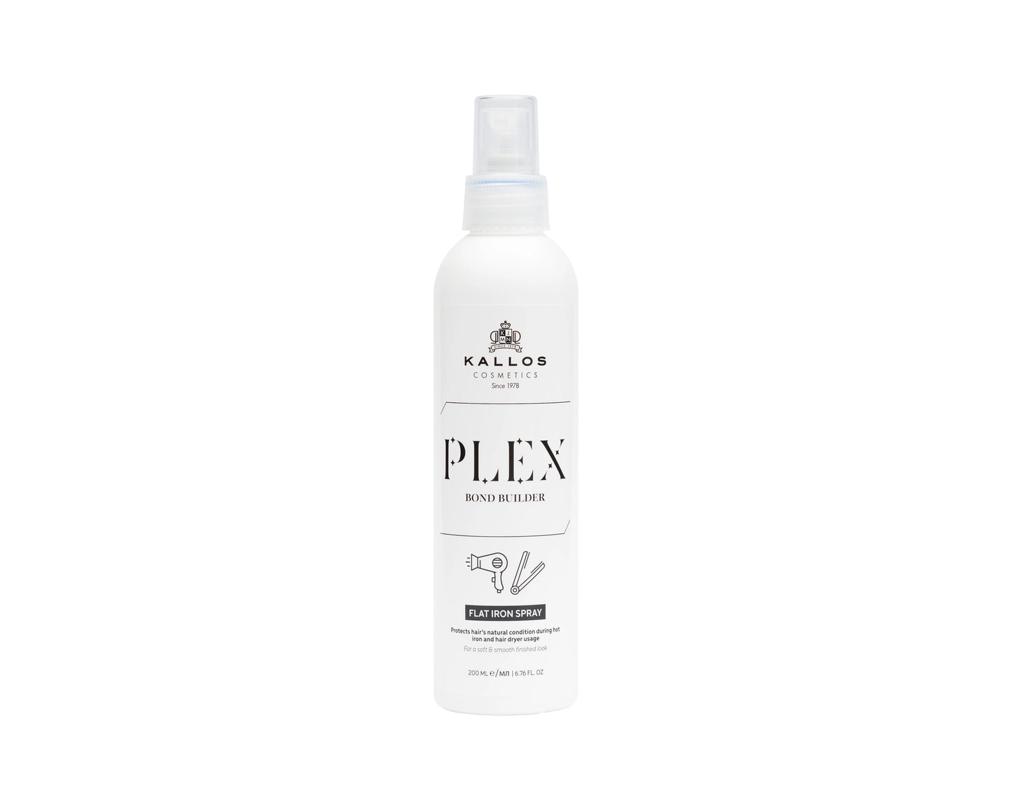 KALLOS PLEX FLAT IRON 200ML