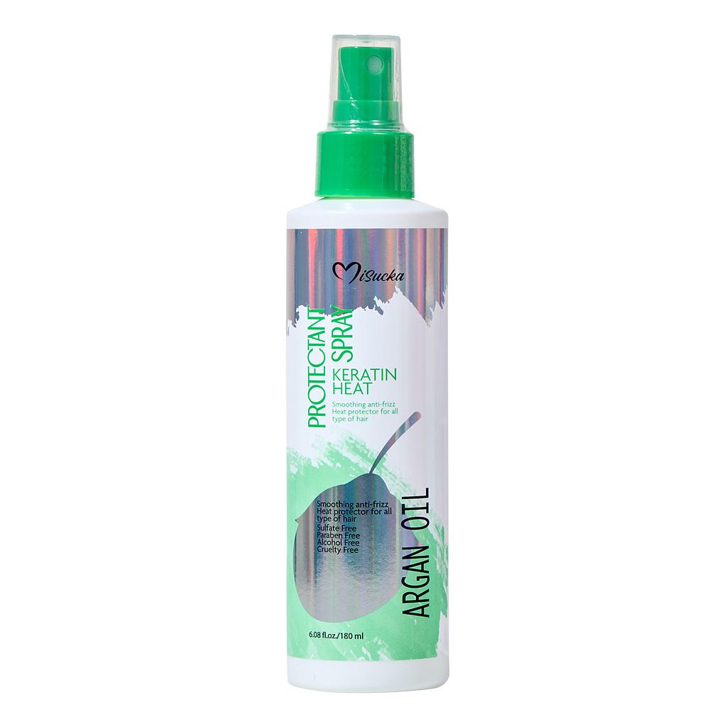 MISUCKA PROTECTOR SPRAY KERATIN HEAT ARGAN OIL 180ML