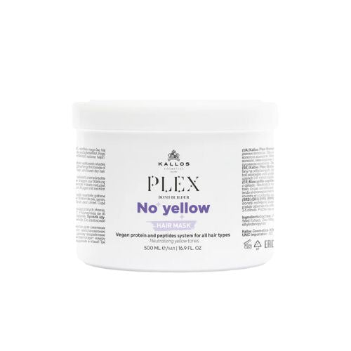 KALLOS PLEX NO YELLOW HAIR MASK 500 ML