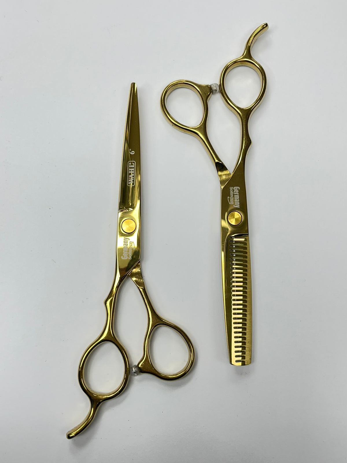 SET TIJERA WAHL GOLD ZURDO 6"