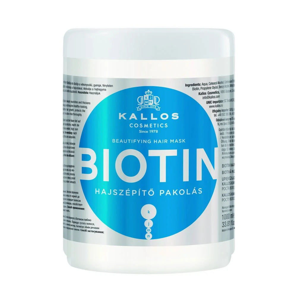 MASCARA CAPILAR KJMN BIOTIN BEAUTIFYING 1000ML