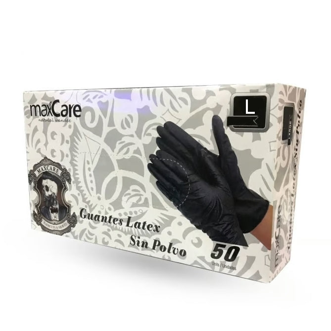 GUANTE MAXCARE TALLA L 50UN