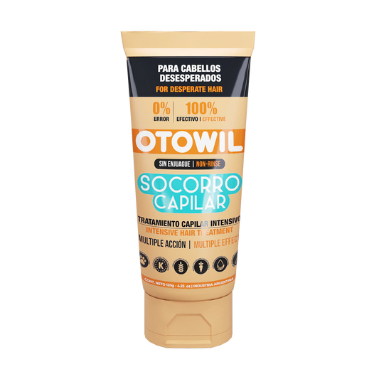 OTOWIL SOCORRO CAPILAR TRATAMIENTO SIN ENJUAGUE POMO 120GR